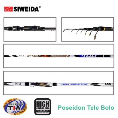 Meškerė Siweida POSEIDON TELE BOLO 5.00m iki 21g
