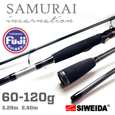 Spiningas Siweida SAMURAI INCARNATION 2.28m 60-120g