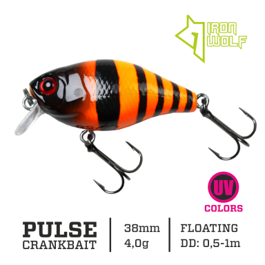 Vobleris Iron Wolf „PULSE” 38mm 0.5-1.0m 4g G98