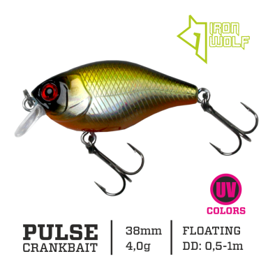 Vobleris Iron Wolf „PULSE” 38mm 0.5-1.0m 4g K16