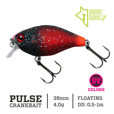 Vobleris Iron Wolf „PULSE” 38mm 0.5-1.0m 4g MB49