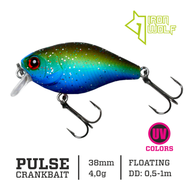 Vobleris Iron Wolf „PULSE” 38mm 0.5-1.0m 4g MB62
