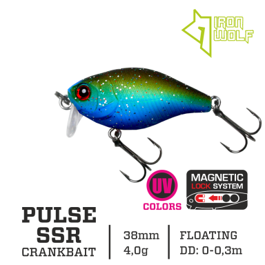 Vobleris Iron Wolf „PULSE SSR” 38mm 0-0.3m 4g MB62