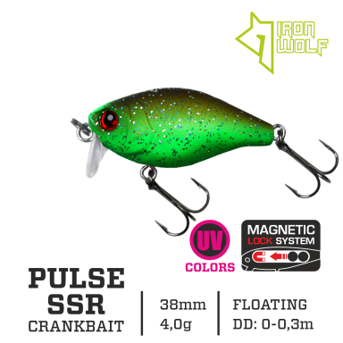 Vobleris Iron Wolf „PULSE SSR” 38mm 0-0.3m 4g MB65