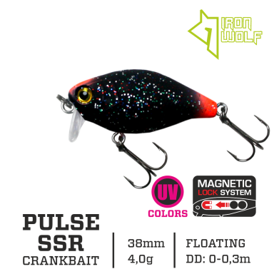 Vobleris Iron Wolf „PULSE SSR” 38mm 0-0.3m 4g MB94