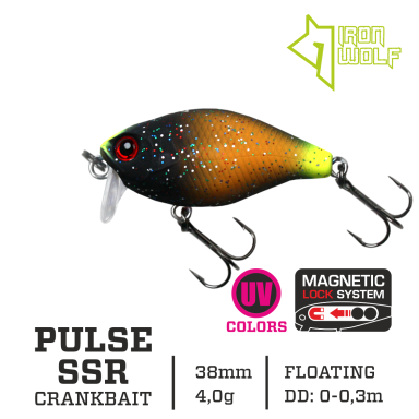 Vobleris Iron Wolf „PULSE SSR” 38mm 0-0.3m 4g MB96